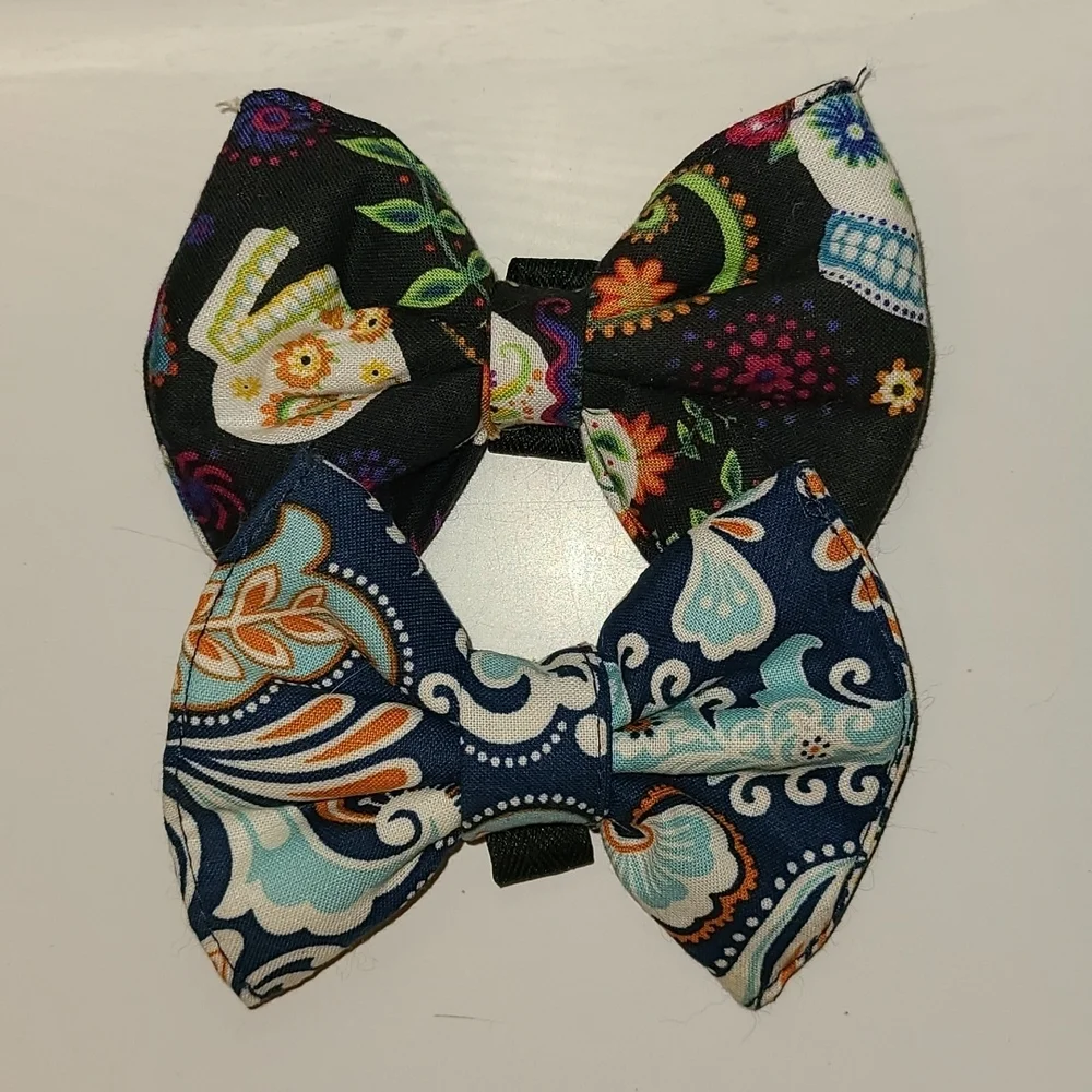 💞HPx3💞2 Handmade Animal Collar Bowties